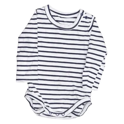 Body (Blanc, Bleu) de A Happy Brand Coton, Élasthane