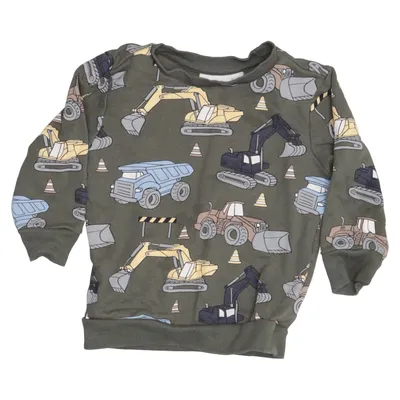 Sweatshirt (Grün, Mehrfarbig) von D.M.D by Denim Day Baumwolle, Polyester