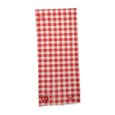 Halsvärmare (Röd, Vit) från Buff Elastan, Återvunnen polyester