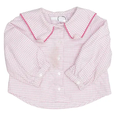 Blus (Rosa, Vit) från Zara Bomull, Polyester