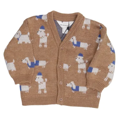 Cardigan (Beige, Flerfarvet) fra H&M Adorables Uld