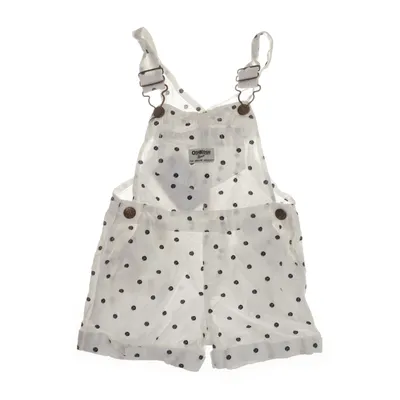 Dungaree shorts (White) from OshKosh B'gosh Cotton