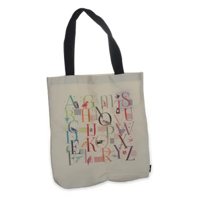 Canvas tas (Beige, Meerkleurig) van Moses