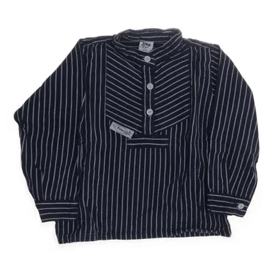 Shirt (Blue, White) from Fishermen Cotton