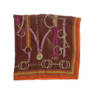 Halsdoek (Bruin, Meerkleurig) van Intrend Zijde