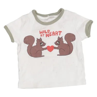 T-shirt (White) from Mini Rodini Cotton