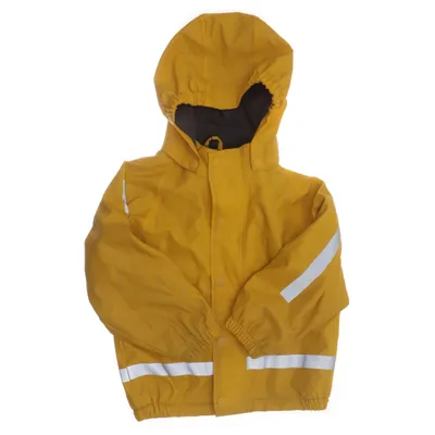 Veste imperméable (Jaune) de Basic U Polyester, Polyuréthane