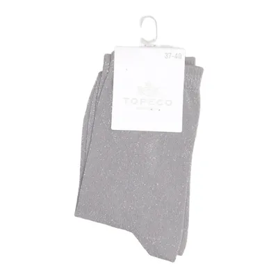 Chaussettes (Gris) de Topeco Coton, Fibre métallique, Polyamide
