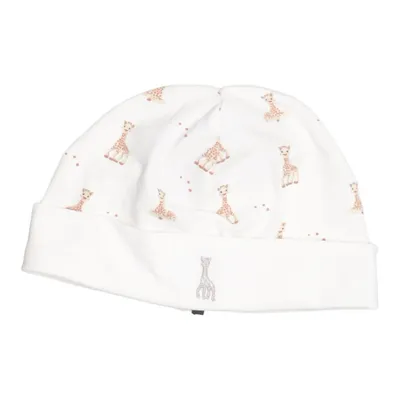 Bonnet (Blanc, Multicolore) de Sophie La Girafe Coton, Élasthane