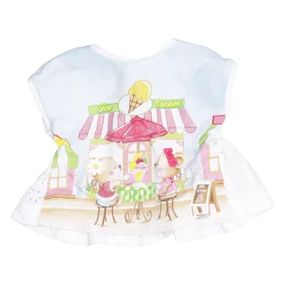 Top (White, Multicolored) from Mayoral