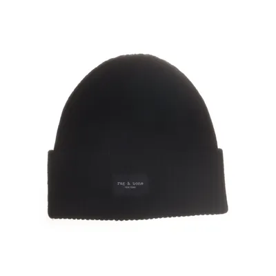 Beanie (Black) from Rag & Bone Elastane, Polyamide, Wool