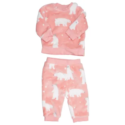 Pyjama (Roze, Wit) van Citat Polyester