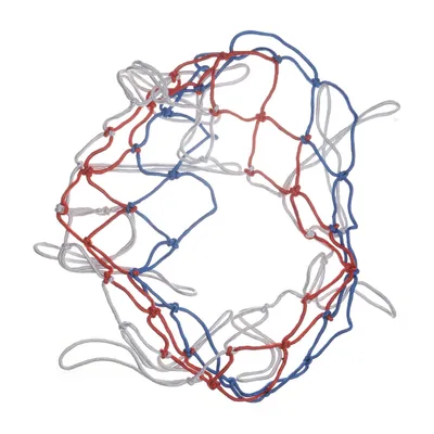 Basketkorg (Blå, Röd, Vit)