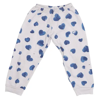 Pyjamasbukser (Beige, Blå) fra Petit Bateau Bomuld