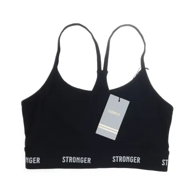 Sport-bh (Zwart) van Stronger Elastaan, Polyester