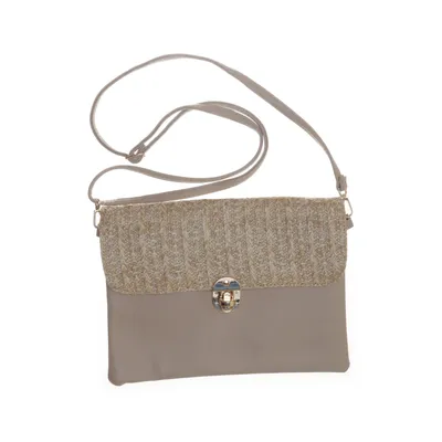 Schoudertas (Beige) van Ale-Hop Polyurethaan