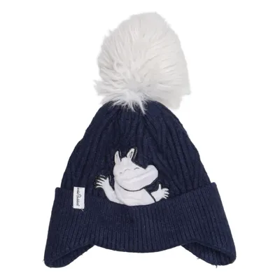 Bonnet à pompon (Bleu, Blanc) de Moomin by Nordic Buddies Acrylique