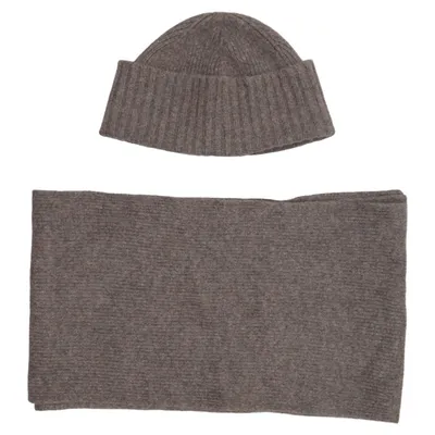 Beaniemössa (Beige) från Bläck Ull