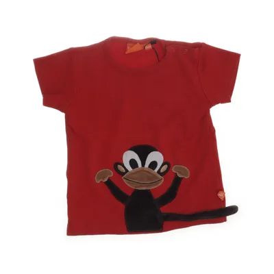 T-shirt (Röd, Flerfärgad) från Lipfish Bomull, Polyester