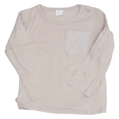 T-shirt à manches longues (Beige) de Little Coton