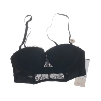 Bustier (Sort) fra H&M Elastan, Polyester, Polyamid