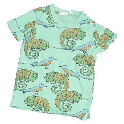 T-shirt (Grün, Mehrfarbig) von D.M.D by Denim Day Baumwolle