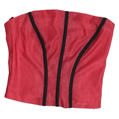 Bustier (Rood, Zwart) van Bisou Bisou