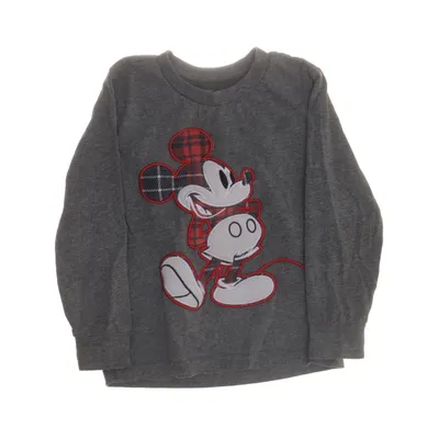 Long sleeve T-shirt (Gray, Red, White) from Disney Cotton, Polyester