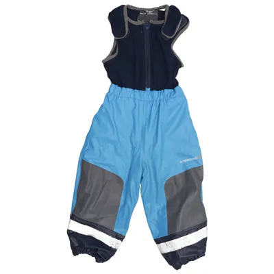 Regenbroek (Blauw, Grijs, Zwart) van Didriksons Polyester, Polyurethaan