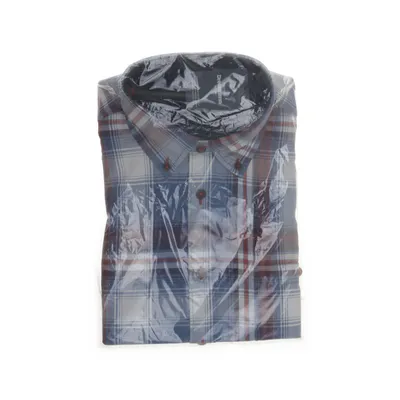 Buttondown-skjorta (Blå, Röd, Vit) från Dressmann