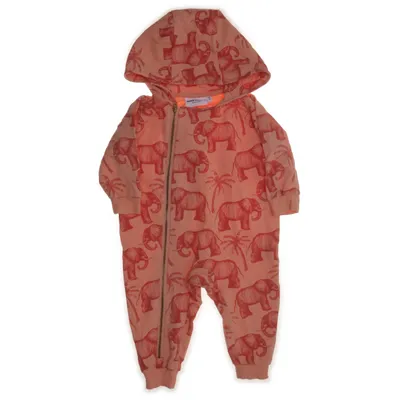 Mjukisdräkt (Rosa, Röd, Flerfärgad) från Mini Rodini Elastan, Ekologisk bomull