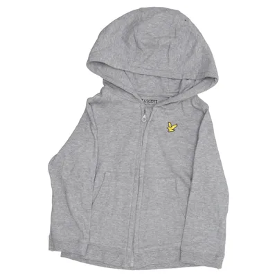 Capuchon sweater (Grijs) van Lyle & Scott Junior Katoen