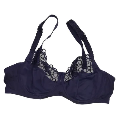 Bra (Blue) from Viania Elastane, Polyamide, Polyester