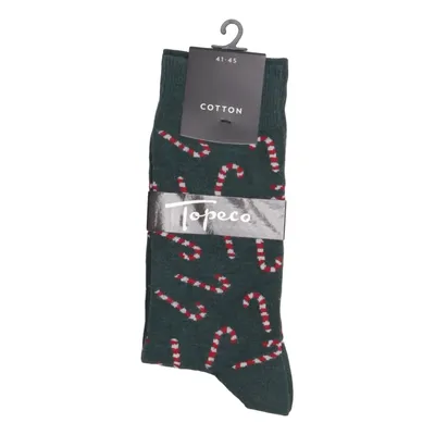 Chaussettes (Vert, Multicolore) de Topeco Coton