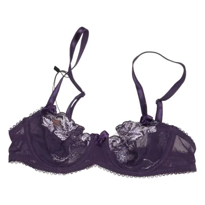 Bra (Purple) from Miriale Elastane, Polyamide, Polyester