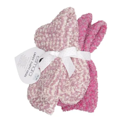 Socks (Pink, White, Multicolored) from Esmara Elastane, Polyamide, Polyester