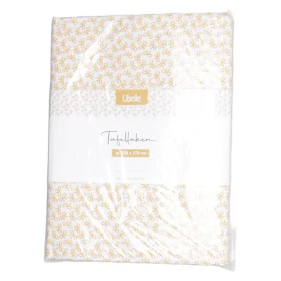 Tablecloth (White, Gold) from Libelle Cotton, Polyester