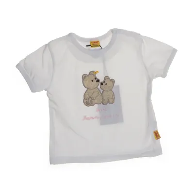 T-shirt (White, Multicolored) from Steiff
