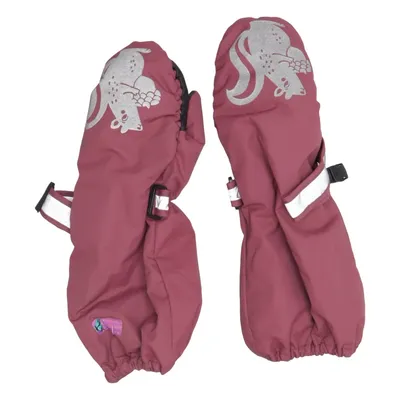 Mittens (Red, Black) from Fix by Lindex Polyester