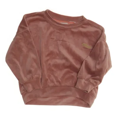 Collegetröja (Rosa) från Mini Gina Tricot Elastan, Polyester