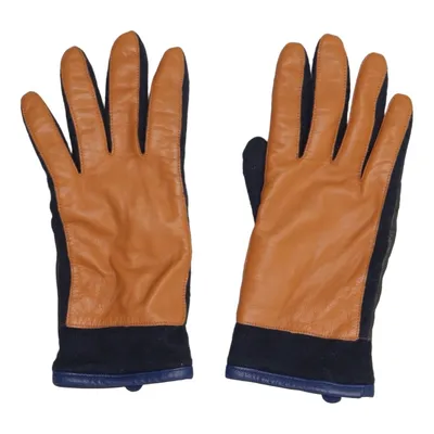 Leren handschoenen (Bruin, Zwart) van COS Kasjmier