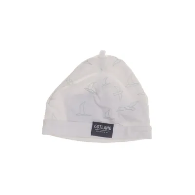 Beanie (Wit, Meerkleurig) van Gotland Katoen, Elastaan