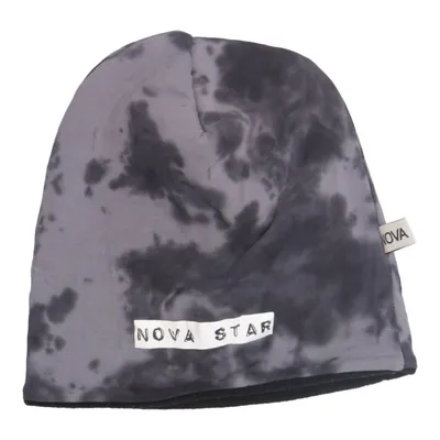 Bonnet (Gris, Noir) de Nova Star Coton, Élasthane