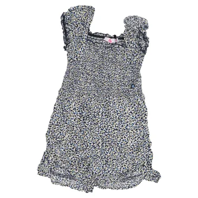 Jurk (Blauw, Geel, Meerkleurig) van WE Viscose