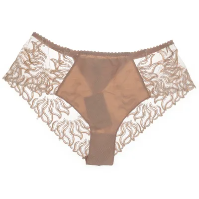 Trusser (Beige) fra Louisa Bracq Bomuld, Elastan, Polyamid, Polyester