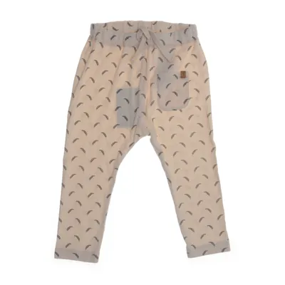Pyjamasbyxor (Beige) från Lil'Atelier Ekologisk bomull