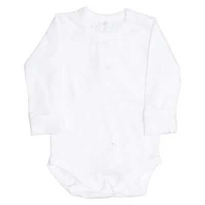 Body (Blanc) de A Happy Brand Coton, Élasthane