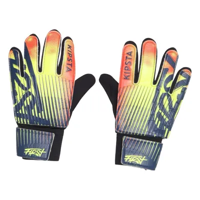 Keepershandschoenen (Blauw, Geel, Oranje) van Decathlon Polyester