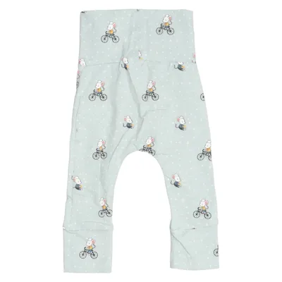 Leggings (Green) from Cubus Mini Elastane, Organic cotton