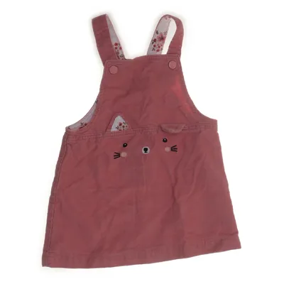 Robe salopette (Rose) de Baby C&A Coton